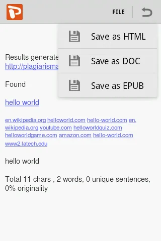 Plagiarism Checker screenshot 4