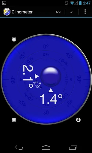 Clinometer  +  bubble level screenshot 4