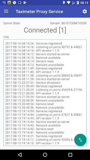 Taximeter Proxy Service
