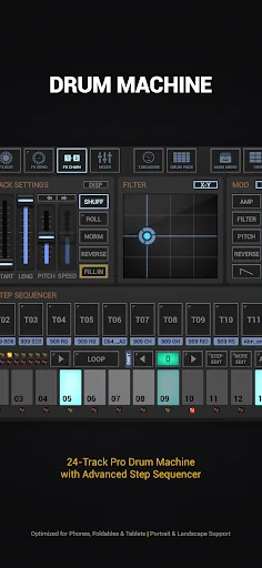G-Stomper Rhythm: Drum Machine screenshot 1
