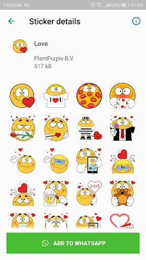 Emojidom WAStickerApps sticker screenshot 4