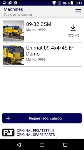 Plasser & Theurer SmartCatalog