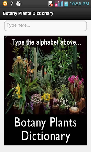 Botany Plants Dictionary screenshot 1