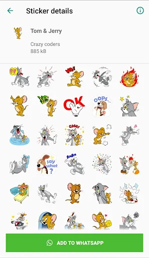 90'S CARTOON WAStickerApps screenshot 2