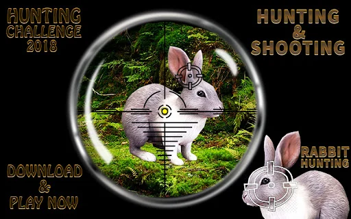 Rabbit Hunting Sniper Shooting