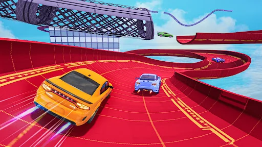 Real Rush Racing lightning car