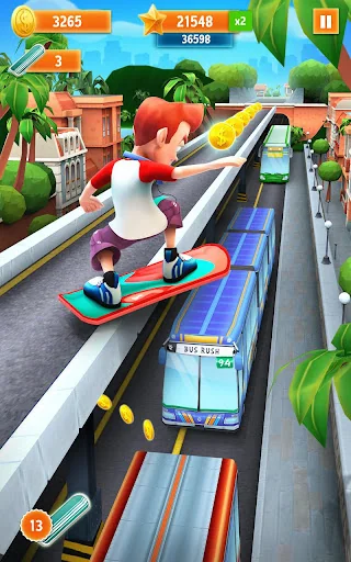 Subway Bus Rush Runner