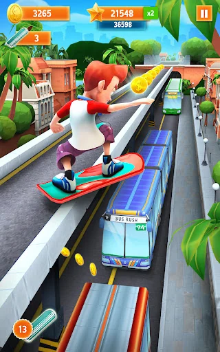 Subway Bus Rush Runner