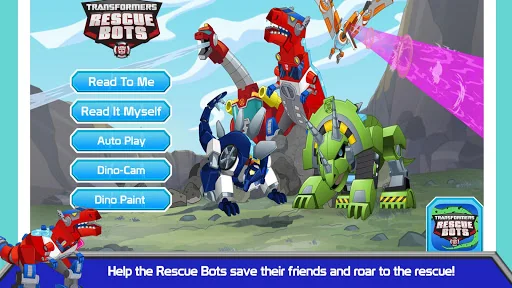 Transformers Rescue Bots: Dino screenshot 1