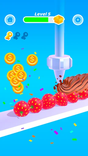 Perfect Cream: Cake Games screenshot 2