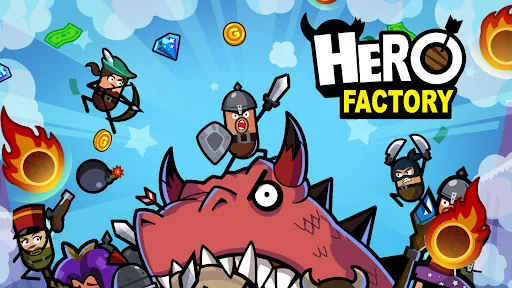 Hero Factory - Idle tycoon screenshot 3