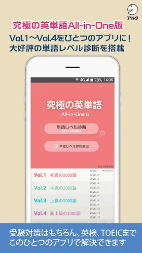 究極の英単語 【All-in-One版】 Vol.1+Vol