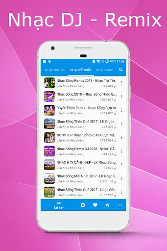 Nhạc Vàng - Trữ Tình, Bolero screenshot 3