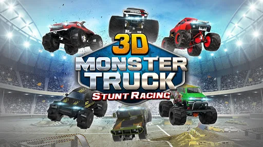 3D Monster Truck Parking Game screenshot 1