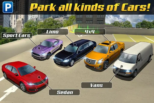 Multi Level 3 Car Parking Game screenshot 2