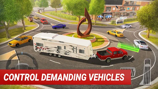 Roundabout 2: City Driving Sim screenshot 2