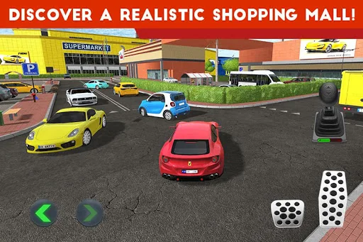 Shopping Mall Parking Lot