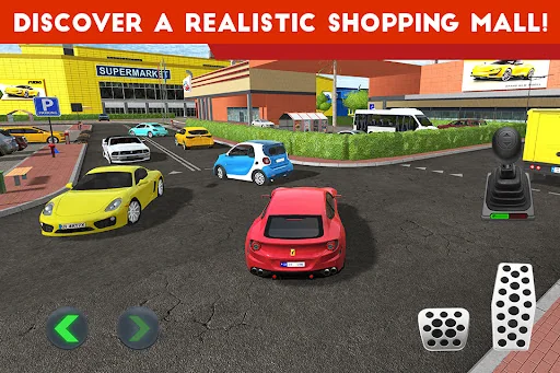 Shopping Mall Parking Lot