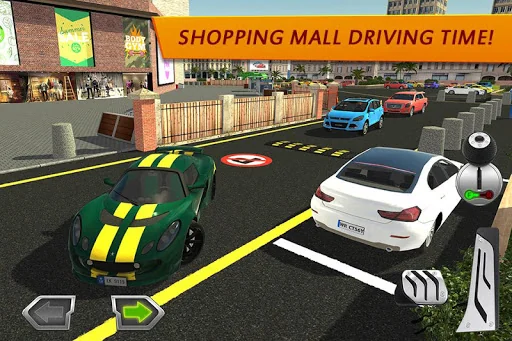 Shopping Mall Car Driving
