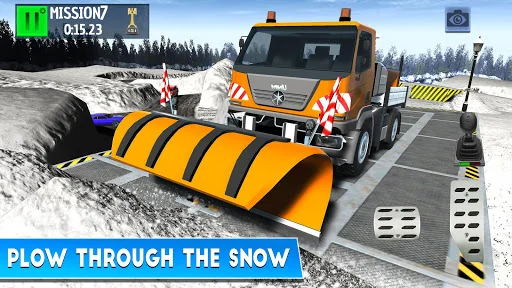 Winter Ski Park: Snow Driver