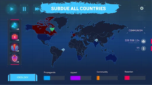 Ideology Rush - Political game screenshot 2