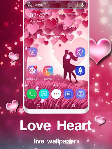 Love Heart Particle LWP