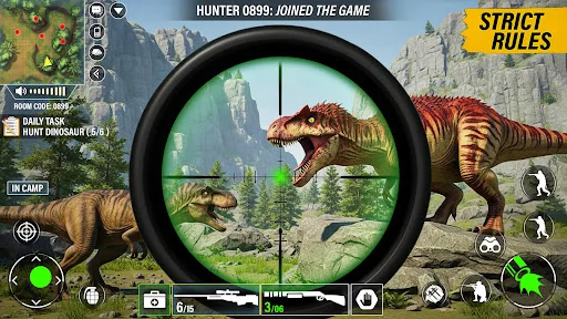 Wild Dinosaur Hunting Zoo Game screenshot 3