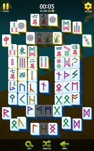 Mahjong Blossom Solitaire screenshot 2