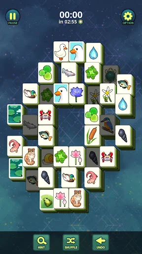 Mahjong Lotus Solitaire screenshot 4