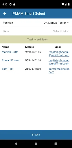 PMAM Smart Select