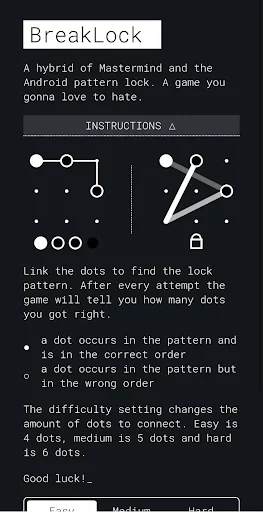 Break Lock - Pattern Finder