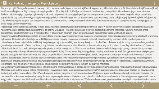 Pismo Święte (wer. prosta) screenshot 4