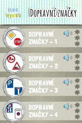 Dopravní značky    (licence pr