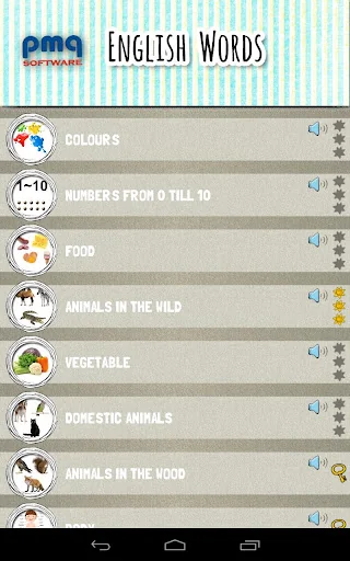 English audio flashcards screenshot 1