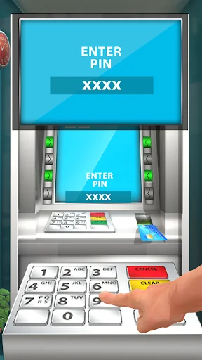 Bank ATM Machine Simulator screenshot 2