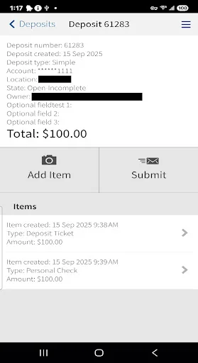 PNC Deposit On-Site Mobile screenshot 4