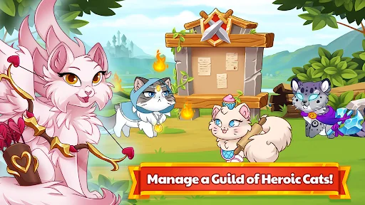 Castle Cats - Idle Hero RPG