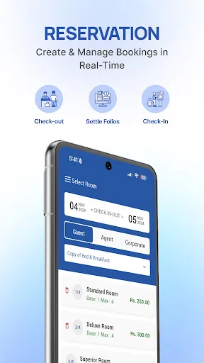 Hotelogix Mobile Hotel PMS screenshot 3