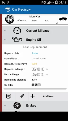 CarG - Car Management screenshot 2