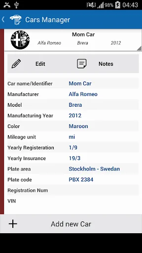 CarG - Car Management screenshot 4