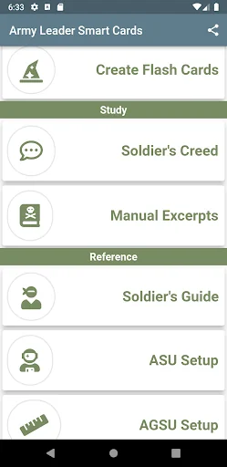 Army Leader Smart Cards screenshot 1
