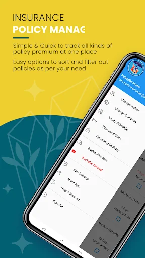 Policy Tracker & Reminder screenshot 1