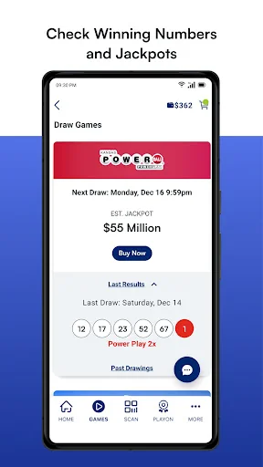 Kansas Lottery PlayOn® screenshot 1