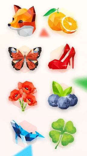LoPoly: Puzzle art game