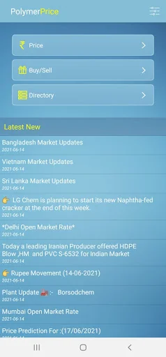 Polymer Price India