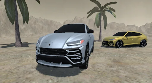 Driving Urus Offroad Car 4x4