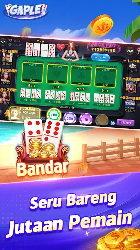 POP Gaple -Domino gaple Bandar screenshot 2
