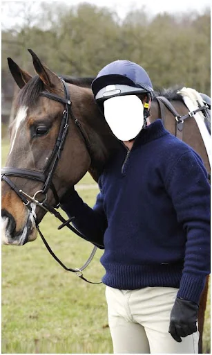 Man With Horse Photo Suit