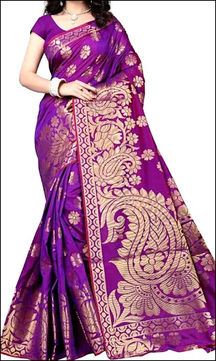 Designer Saree Photo Editor