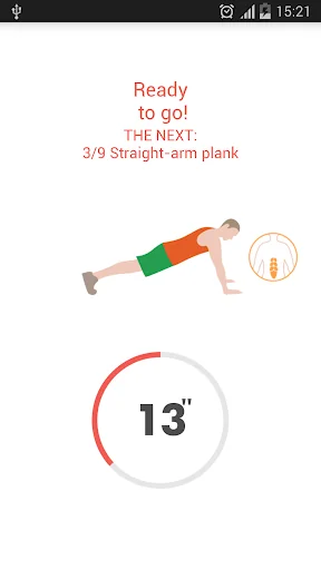 Abs workout 7 minutes screenshot 3